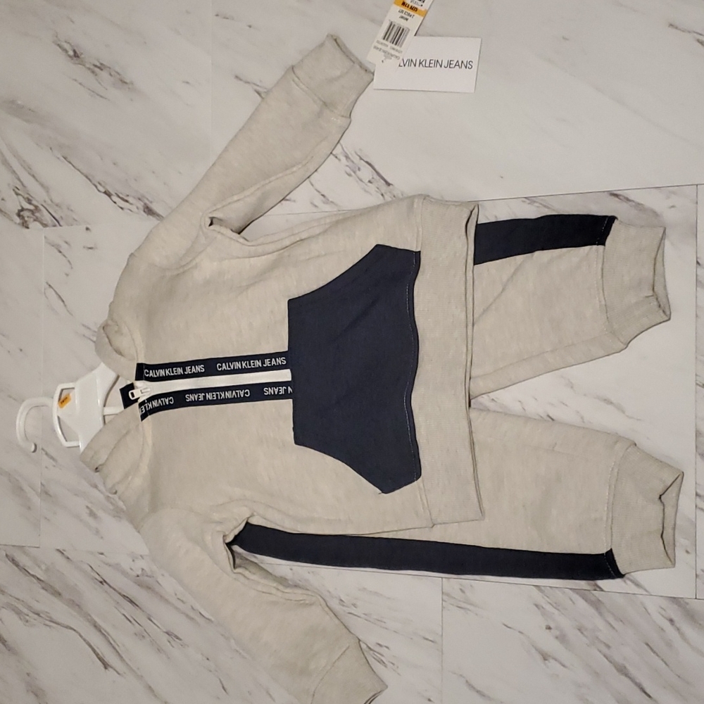New! Calvin Klein 2 piece Jogging Suit.